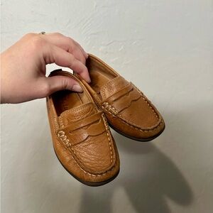Flag Ltd. Turbo Leather Penny Driver Loafers - Size Toddler 7